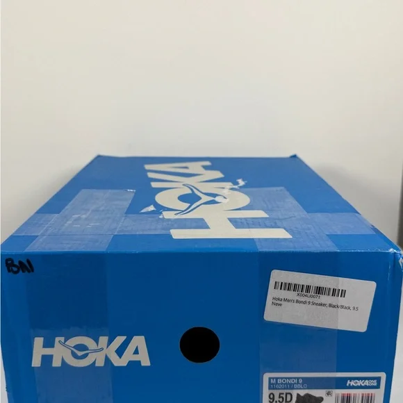 Size 9.5 - Hoka One One HOKA Bondi 9 Triple Black - Picture 9 of 9